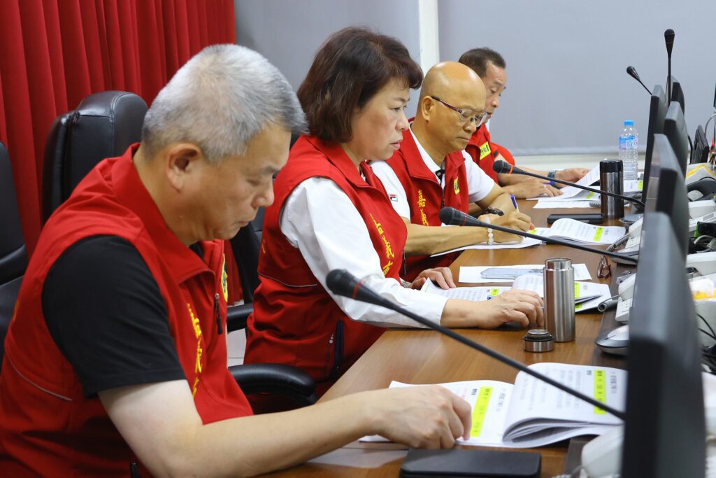 颱風強襲!黃敏惠率嘉市府團隊連夜應變 全力動員投入災後重建