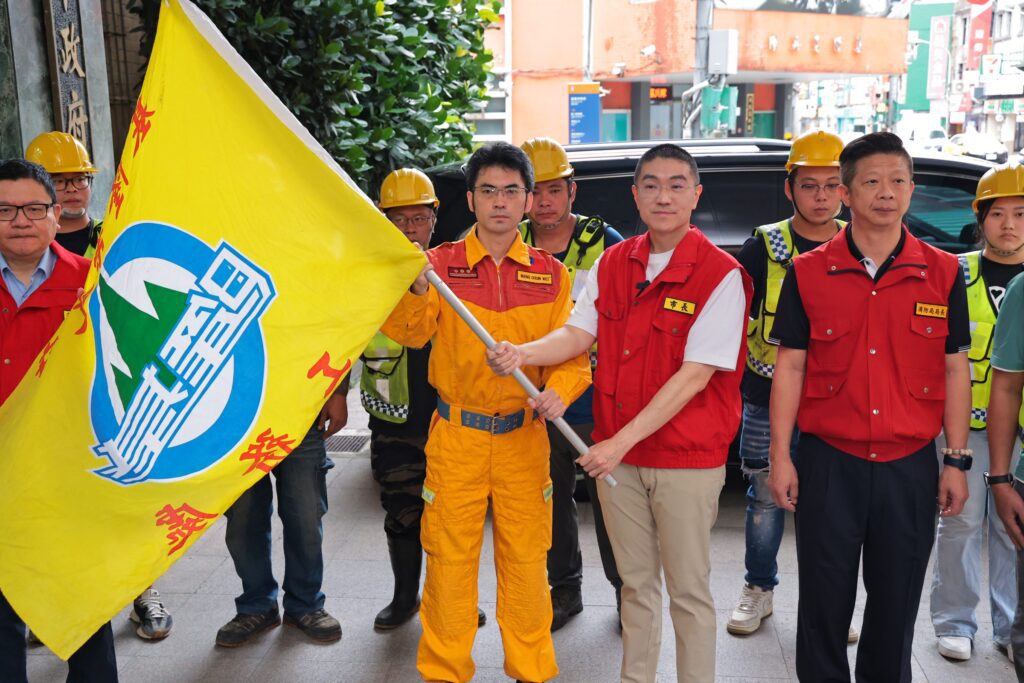 基隆南下支援嘉義災後復原　謝國樑：城市間溫情互助