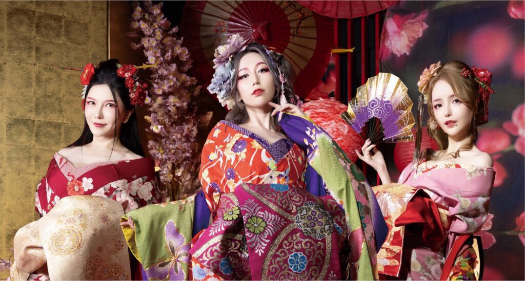 性感與藝術日系跳唱女團 black-diamond-暑假來台舉辦2025花魁台灣見面會