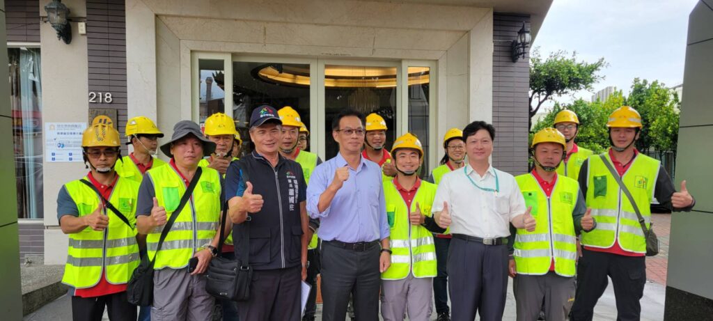 台中隊馳援風災復原 嘉縣民眾感激致謝