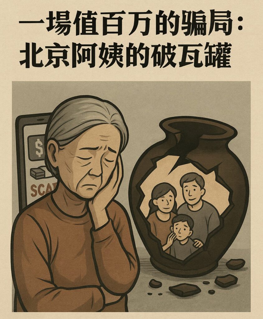 一場價值百萬的詐騙紀實/北京阿姨的夢醒時分與她的破瓦罐