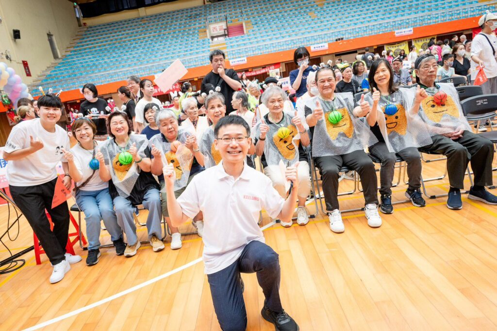 齊動齒顎、樂齡同歡！基隆益口銅身操競賽熱鬧登場