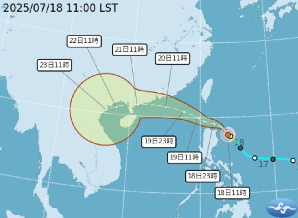 薇帕颱風海警發布！-嘉市府全面戒備-呼籲市民做好防颱準備