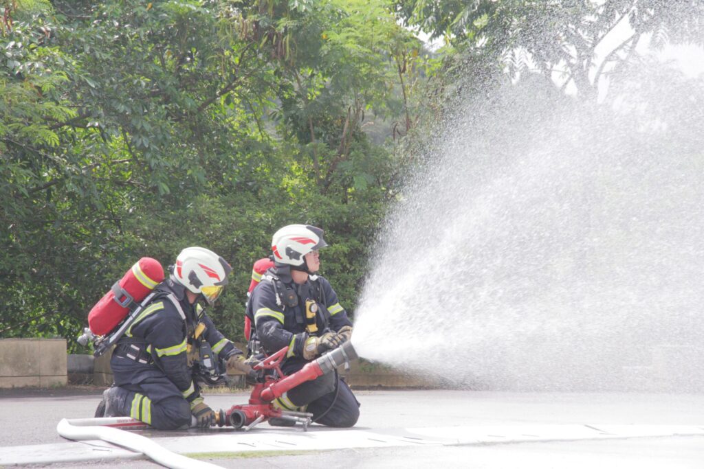 城鎮韌性防空演習 基隆消防局實兵驗證關鍵基礎設施應變能力