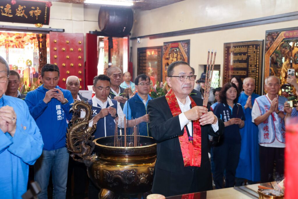 關聖帝君聖誕千秋 侯友宜:盼關公忠義精神 讓社會團結和諧