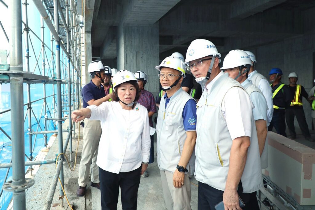 嘉市西區區政大樓穩步興建 打造一站式行政與托育服務核心