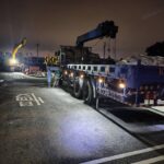 龍井區安良港大排舊有護岸遭連日大雨掏空 中市府迅速搶險加固-保障民眾安全