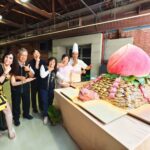 2025台中國際糕豐會登場　巨型太陽餅壽龜亮相