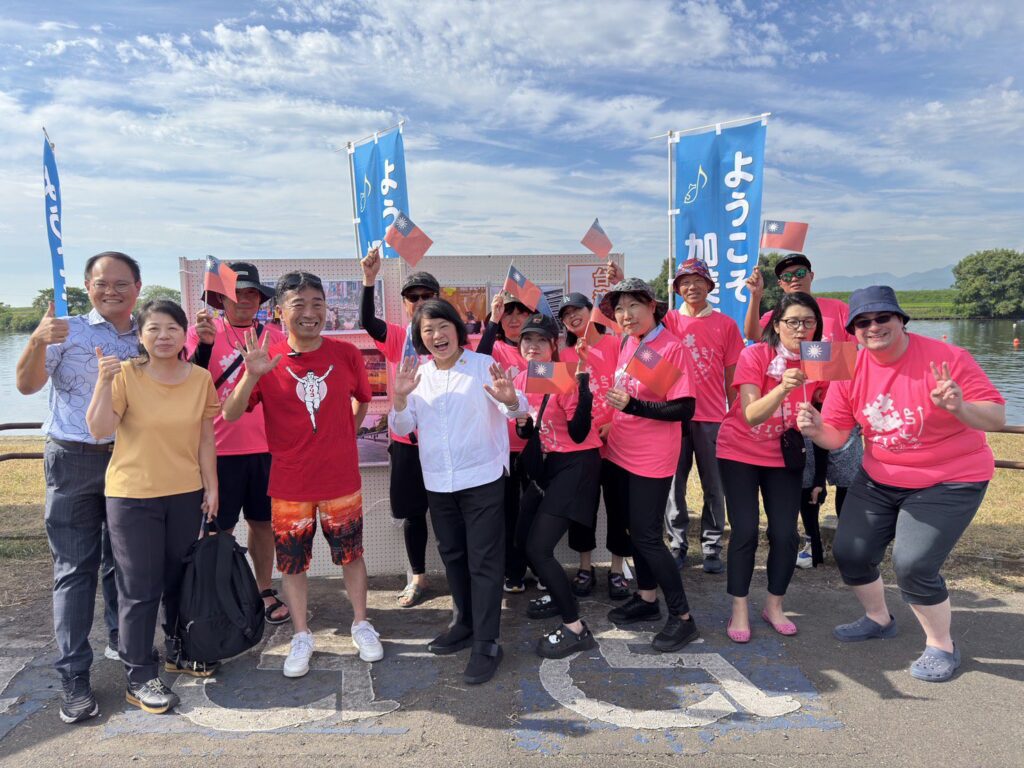 嘉義市長黃敏惠旋風訪日 加美町龍舟賽見證台日情誼