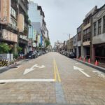 萬華廣州街鋪面展現新風貌　花崗岩磚更顯文化質感