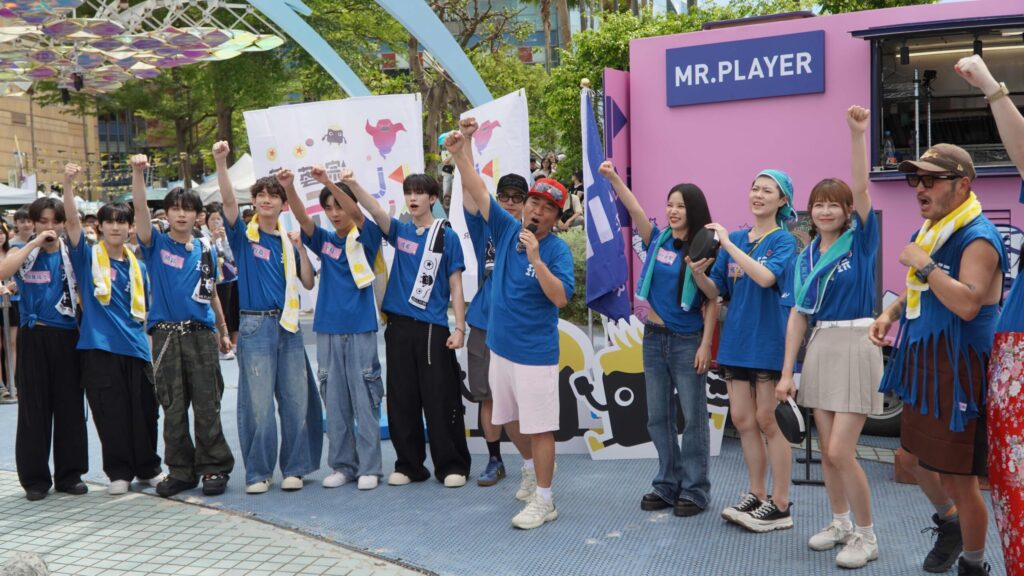 環島餐車熱力開跑-高雄站人潮炸裂-韓星助陣加碼潑水