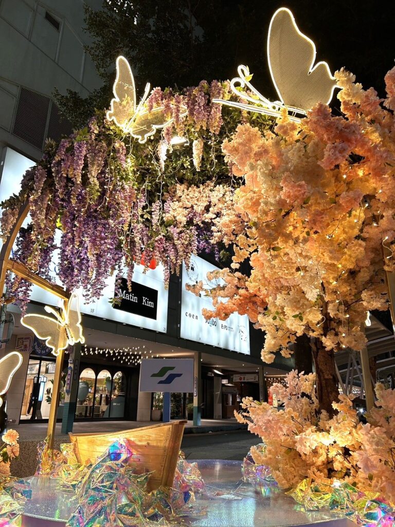 花海綠廊迎夏日　心中山變身台北最美散步路線