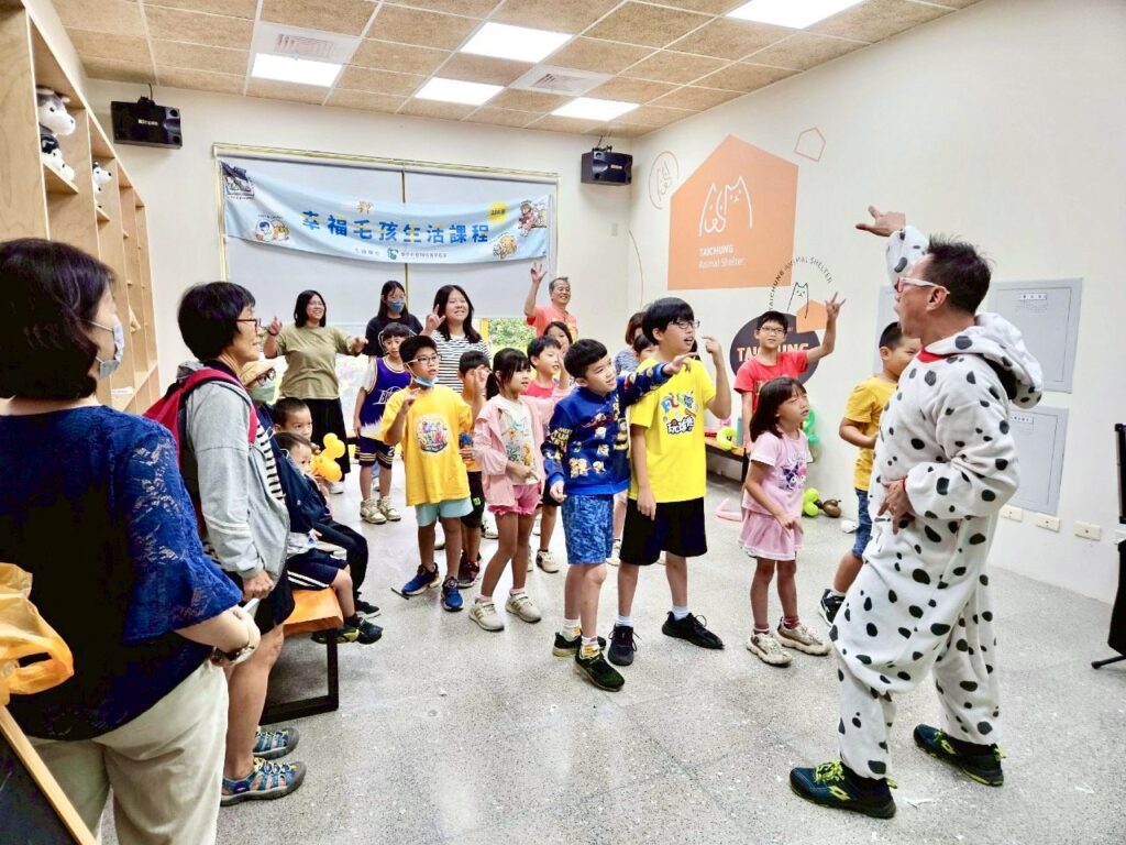 親子共學帶動跳學會愛護動物　中市動保處「幸福毛孩生活課程」登場