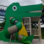 親子放電新地標！內湖石潭公園7米高鱷魚遊戲塔萌翻登場