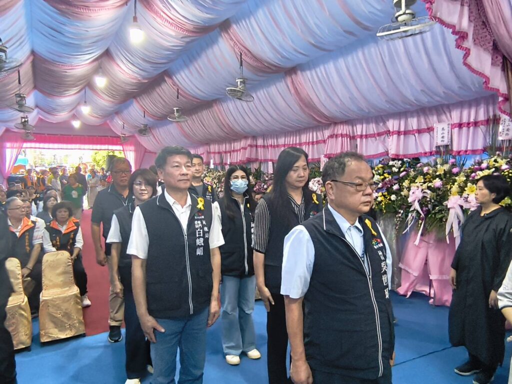 緬懷地方典範！　台中沙鹿耆老陳國馨先生辭世-民政局長擔任點主官：感謝堅毅奉獻