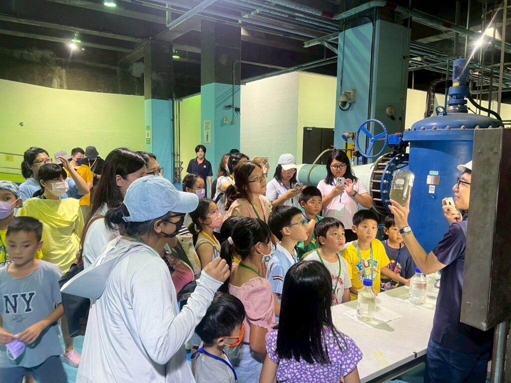 另類暑假「親水」行程　來趟內湖污水處理廠環教知性之旅