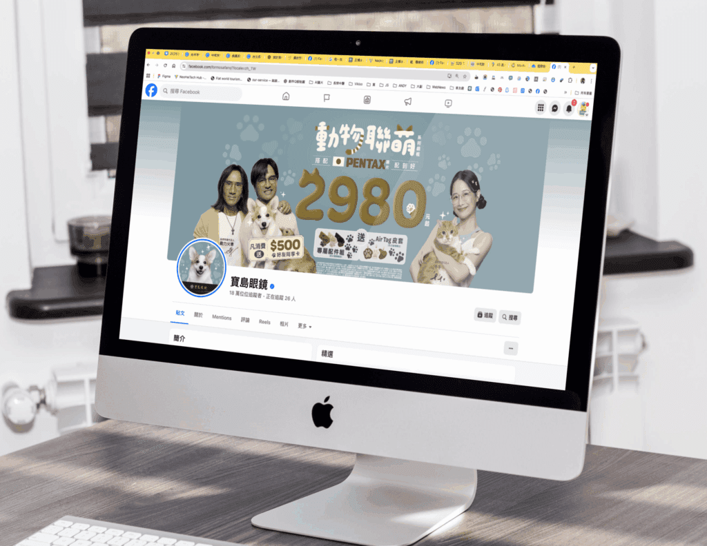 國際貓咪日-寶島眼鏡為挺浪浪-惡搞自家社群