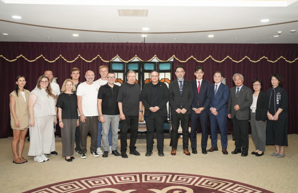 烏克蘭國會跨黨派議員拜會中市府　鄭副市長：盼戰爭早日結束、攜手產業推動合作