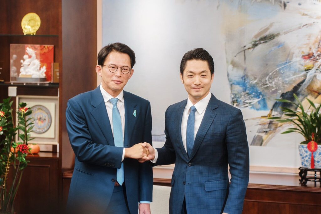 蔣萬安會見黃國昌 明確表態支持核三延役