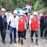 連日豪雨致台中霧峰暗坑巷災損 盧市長親赴關心搶修進度:全力保障市民安全