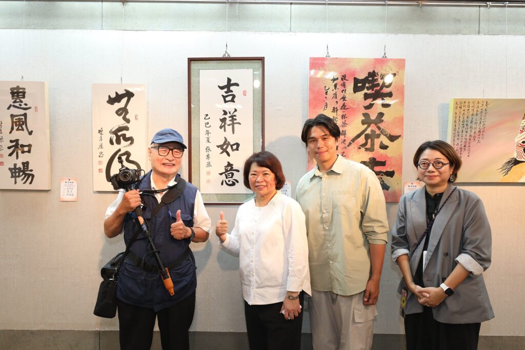 嘉義市教師書畫協會年度會員暨名家邀請展登場 黃敏惠盼藝文風氣更蓬勃