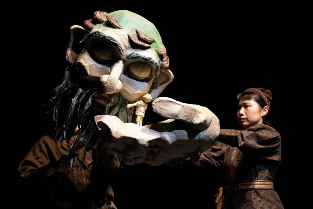 全台首部客語版親子偶戲《自私的巨人》在台北登場