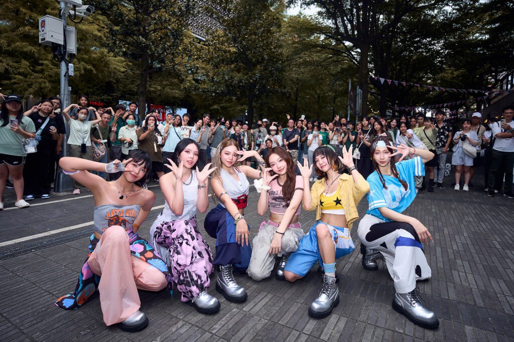 babymint-滿週年-信義區舞蹈快閃百人圍觀