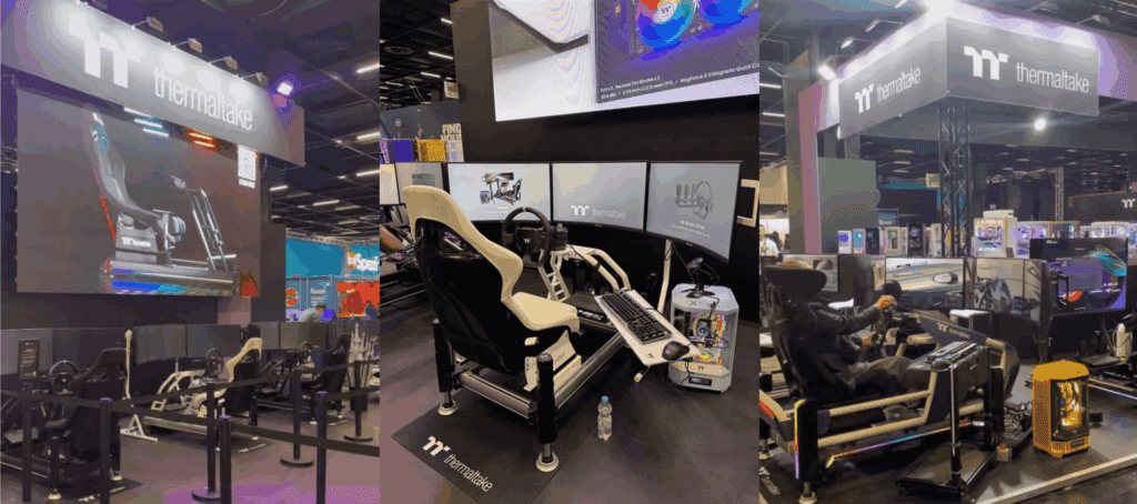 曜越駛向gamescom-2025-虛擬賽道-血脈賁張