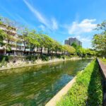 綠川水岸融合人文生態　河岸環境優美邀市民周末漫步