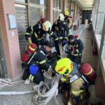 基隆仙洞國小太陽能光電火災實兵演練　多單位協作強化校園防災能量