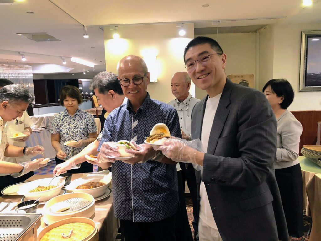 基隆晚宴迎接宮古島市代表團　刈包體驗展現友好情誼