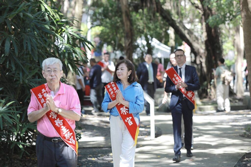 基隆跨國普度清法戰爭亡魂 法國代表感動:僅在台灣受此尊崇