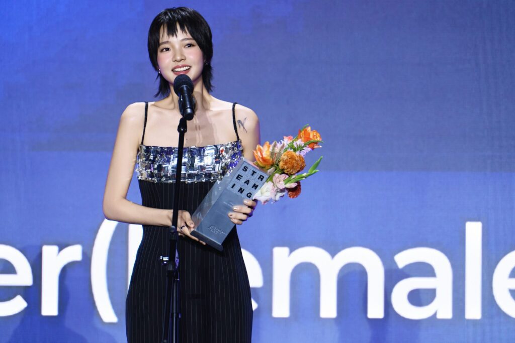 2025全球ott大獎頒獎典禮-林廷憶前進釜山勇奪最佳女新人獎