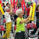 牛轉筋開．幸福傳愛　這裡共好協會培力婦女「牛角小試」-為鶯歌永昌社區長輩按摩舒壓