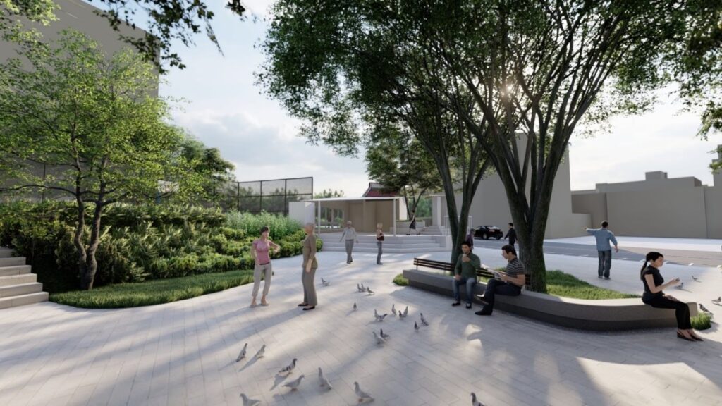 北投磺港公園改造中　-增設足湯驛站成亮點