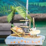 圓圓21歲生日快樂！-保育員獻上「海灘風冰蛋糕」萌翻全場