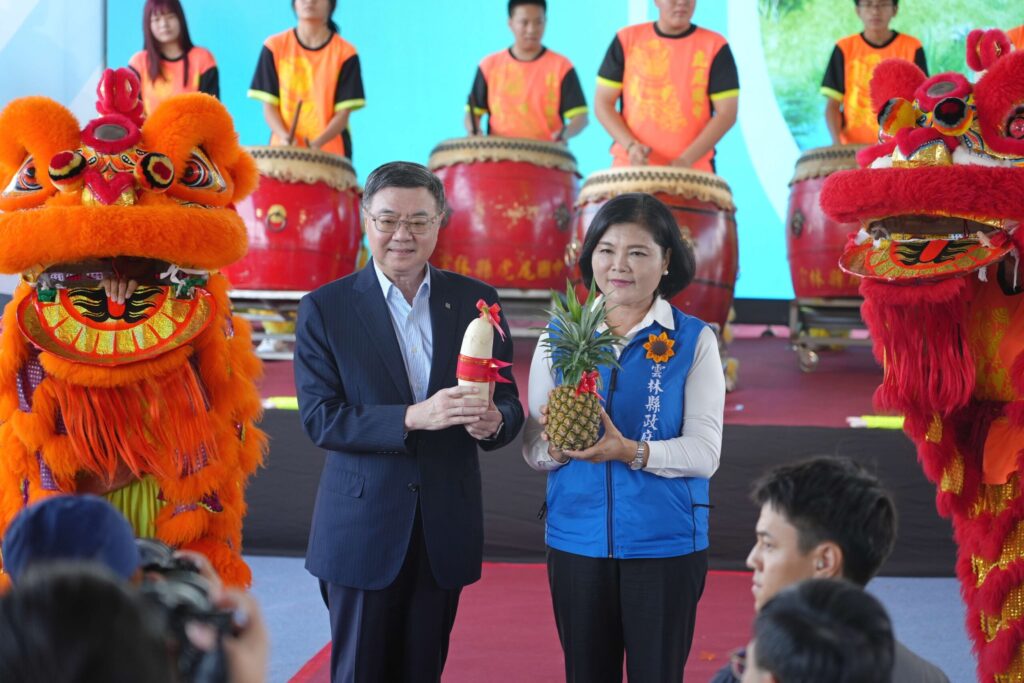 卓榮泰、張麗善主持「安慶圳治理工程」動土 中央地方合作打造治水新典範