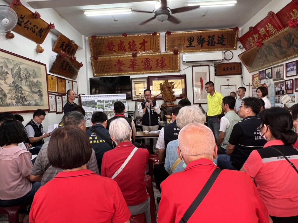 兼顧安全、人本與休憩！　中市建設局優化市民廣場動線-舉辦地方說明會達高度共識