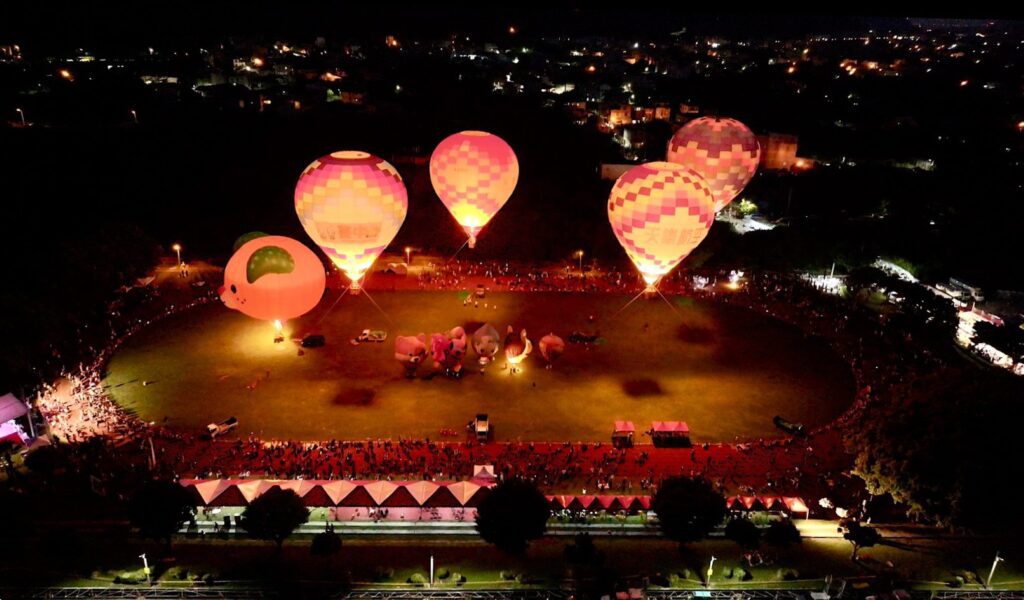 今夏最燃!台中石岡熱氣球3天湧31萬人次 民政局長:打造山城特色品牌