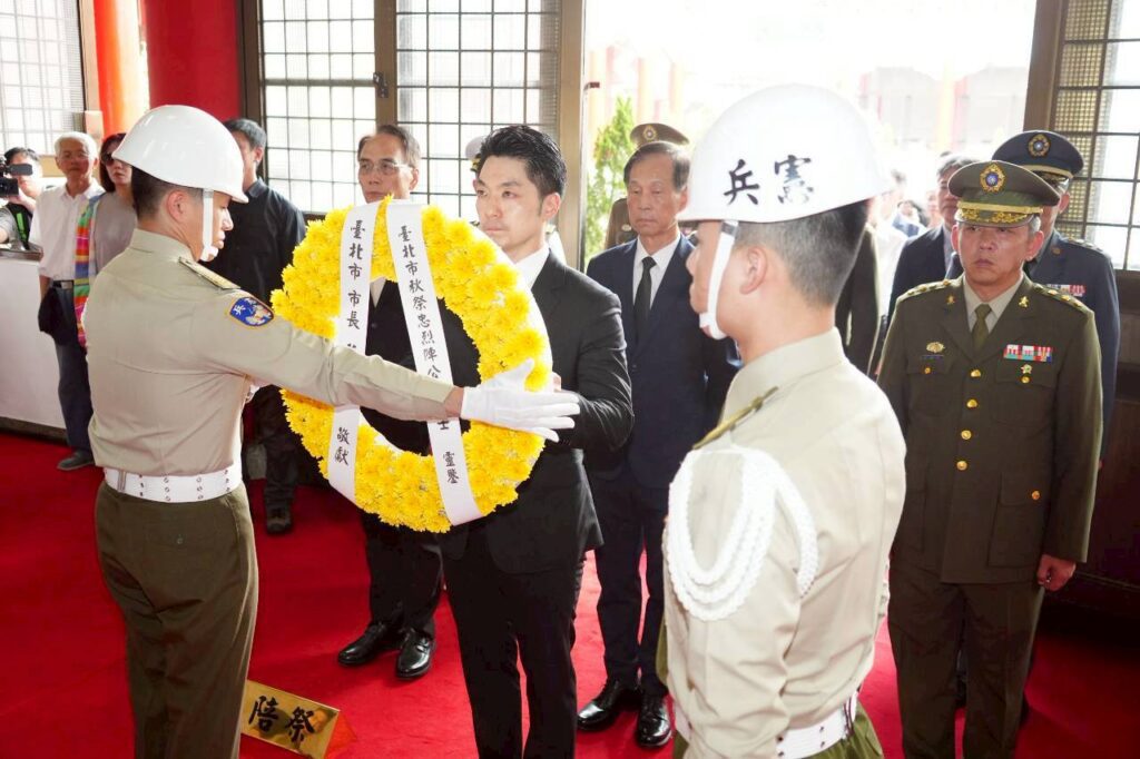 北市秋祭大典適逢抗戰勝利80週年　蔣萬安：珍惜得來不易的自由民主