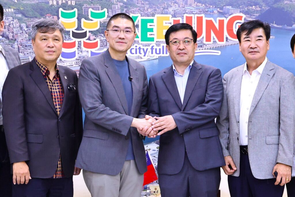 韓國尚州市府會參訪基隆中元祭 謝國樑盼深化城市交流共創發展