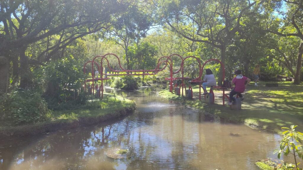 大安森林公園活水飛輪　運動健身兼顧生態教育新亮點