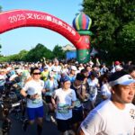 義民勇士路跑開跑-縣長偕全家共同參與