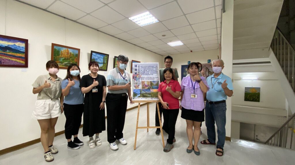 洽公空間添藝文氣息-　「遇見芳跡」陳淑芳油畫展龍井地所登場