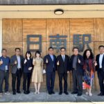 台日日南姊妹車站締緣分　中市經發局參訪持續深化觀光與產業交流
