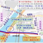 用路人注意！　烏日環河路三段9/9-9/10夜間道路燙平施工　台74線成功匝道暫封