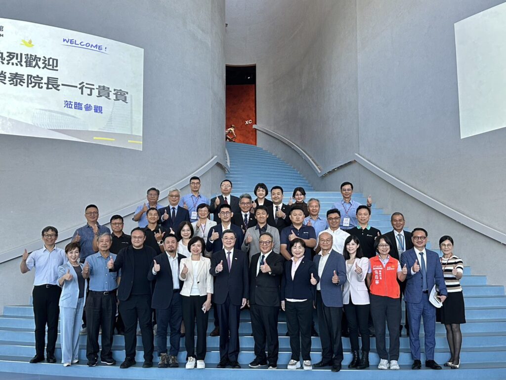 行政院長與中部自行車業者交流　鄭副市長：全力協助企業穩定發展