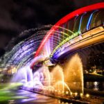 台北水舞嘉年華9/13盛大開幕　120米雙水幕震撼基隆河　37天不斷電