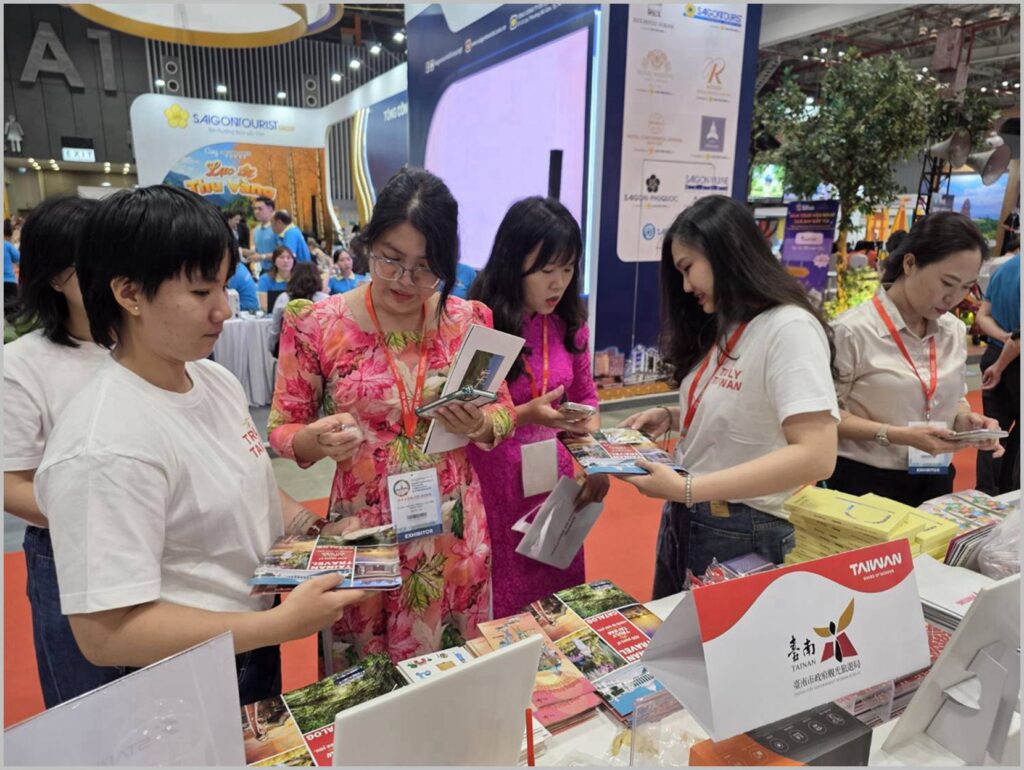 臺南市政府展現美食與文化　亮相胡志明市國際旅展-瞄準越南旅客市場