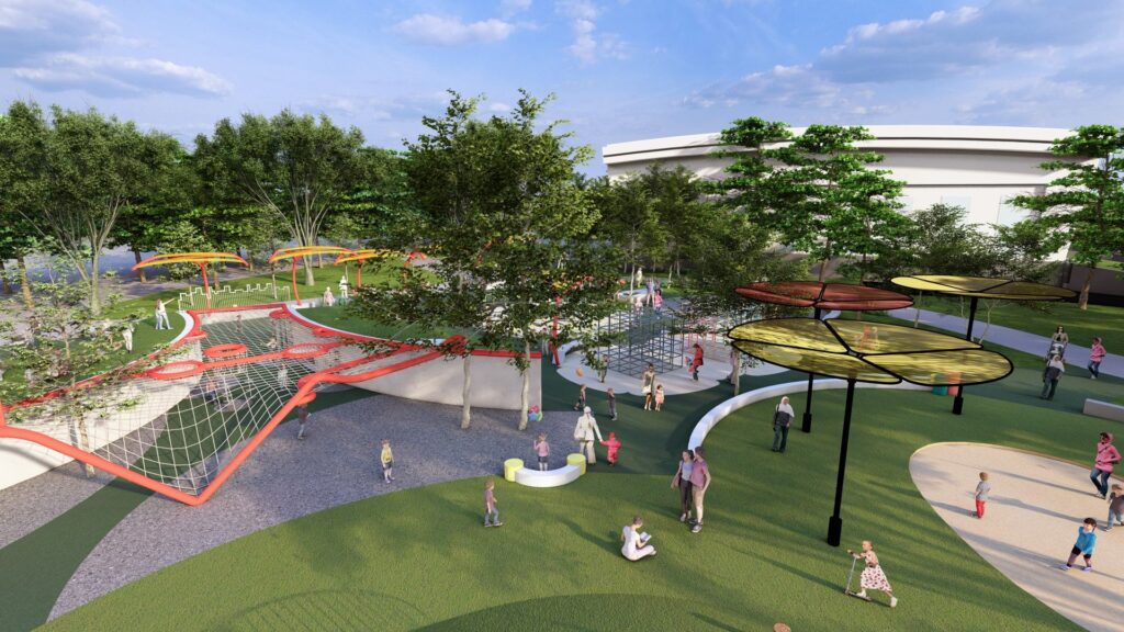 北市首座特色遊戲場改造　榮星花園打造全齡新樂園